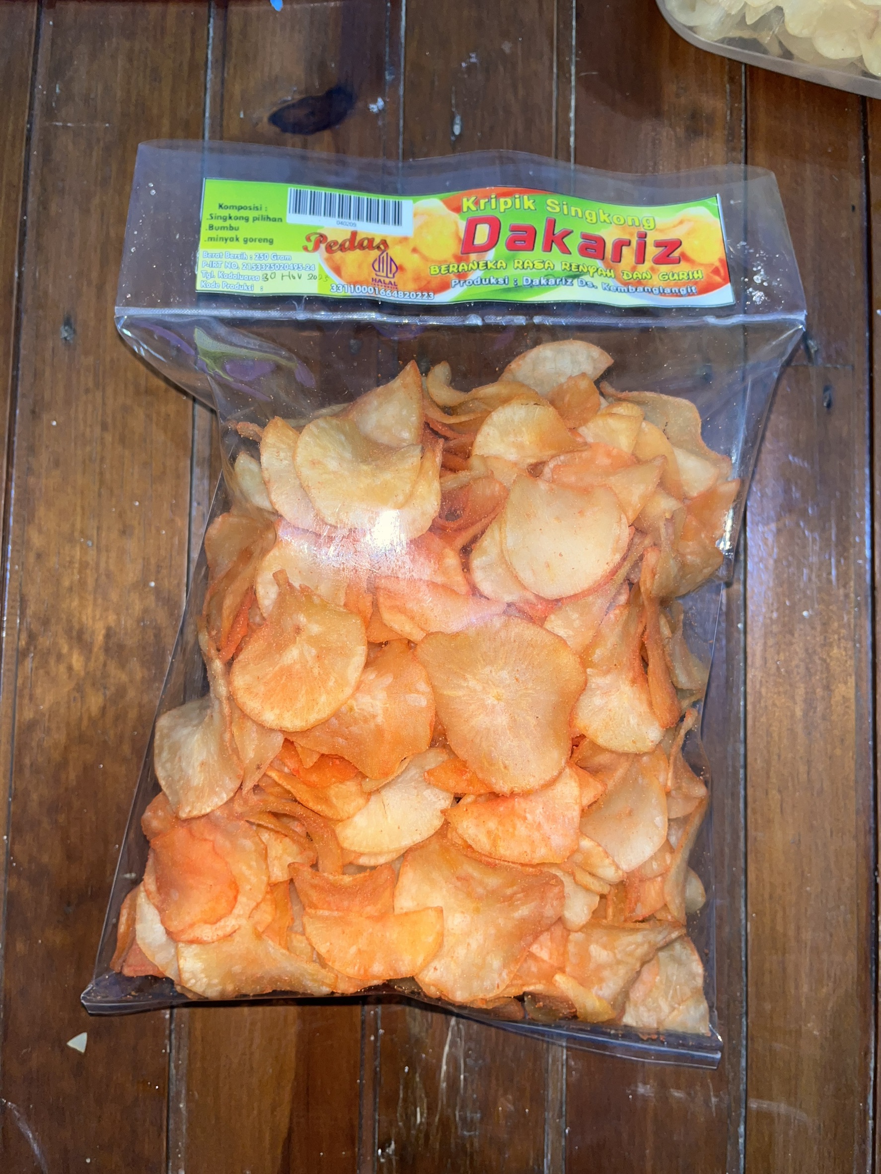 DAKARIZ Camilan Olahan Singkong yang Gurih Namun Tetap Sehat